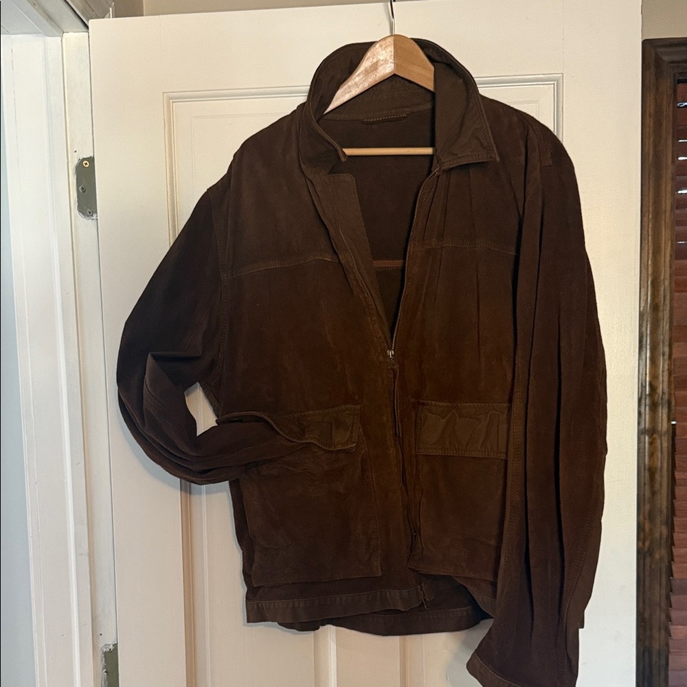 Timberland Rugged Brown Suede Jacket